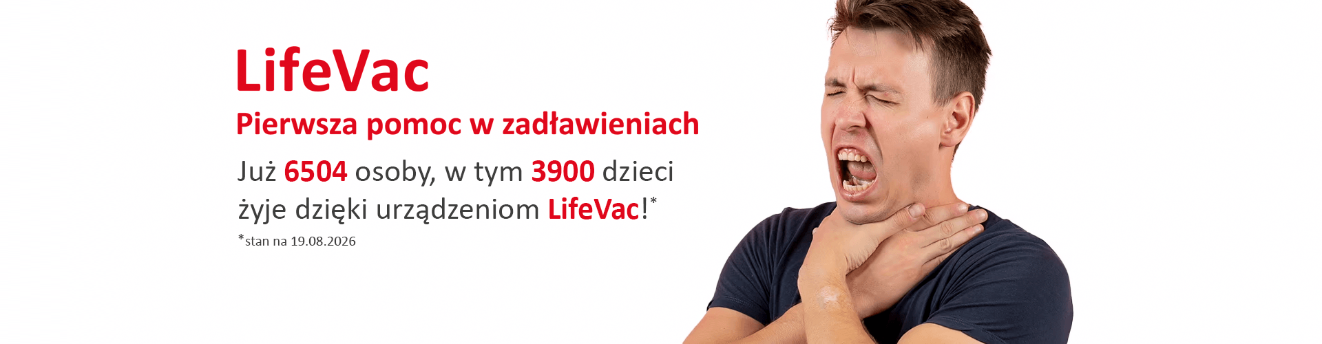 LifeVac Polska - pierwsza pomoc w zadławieniu