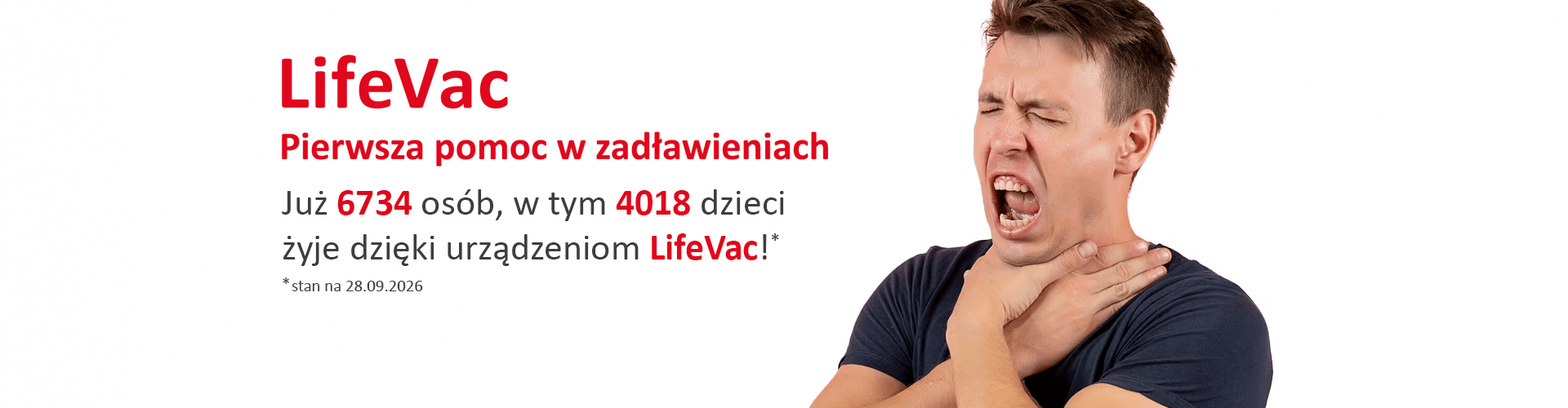 LifeVac Polska - pierwsza pomoc w zadławieniu